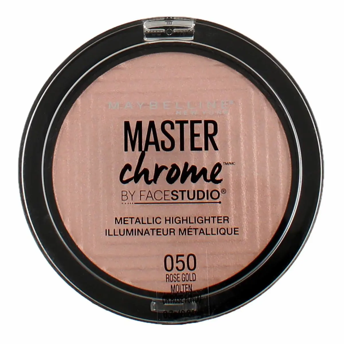 5 Pack Maybelline Master Chrome By Face Studio Metallic Highlighter Rose