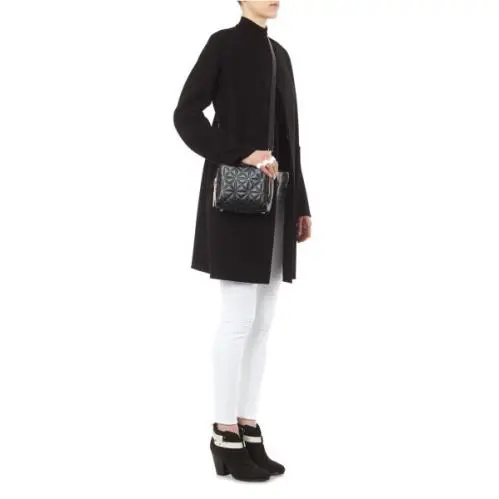 Rag Bone Black Two Tone Nubuck Belted Harrow Ankle Boots 38.5