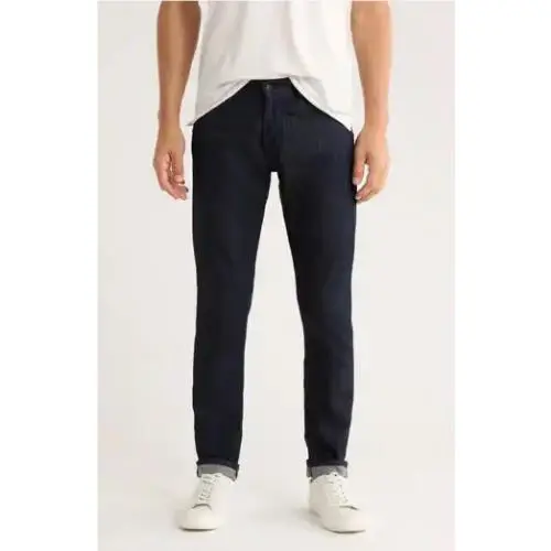 Rag Bone Jeans Mens Size 38X32 Dark Wash Fit 2 Slim Fit Stride in Inkwell
