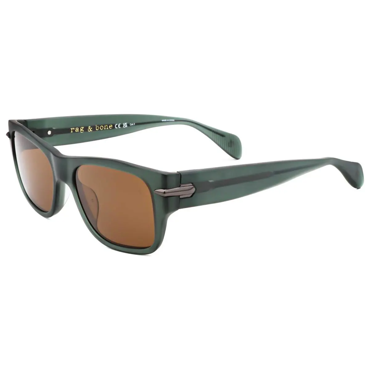 Rag Bone Men`s 55 mm Green Sunglasses RNB5057-S-1ED-55