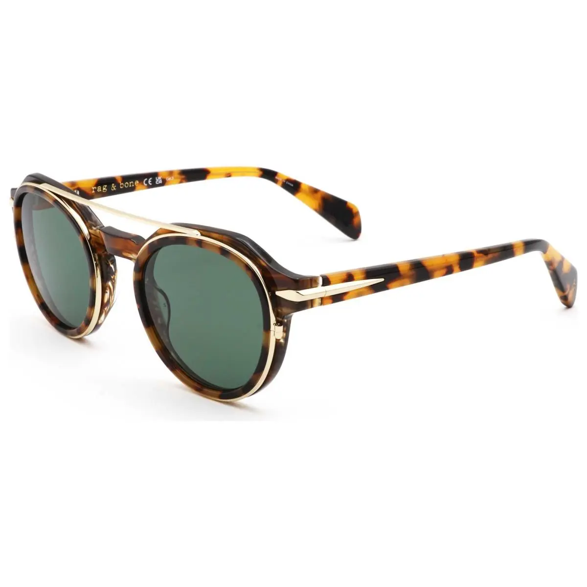 Rag Bone Men`s 51 mm Havana Sunglasses RNB6006-S-086-51