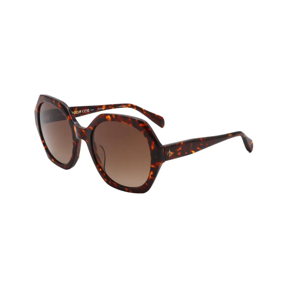 Rag Bone Women`s 55 mm Havana Sunglasses RNB1078-S-086-55