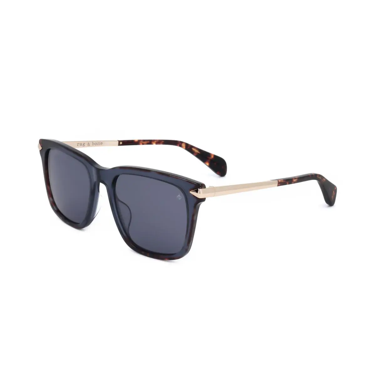 Rag Bone Men`s 53mm Blue Havana Sunglasses RNB5044-S-JBW-53