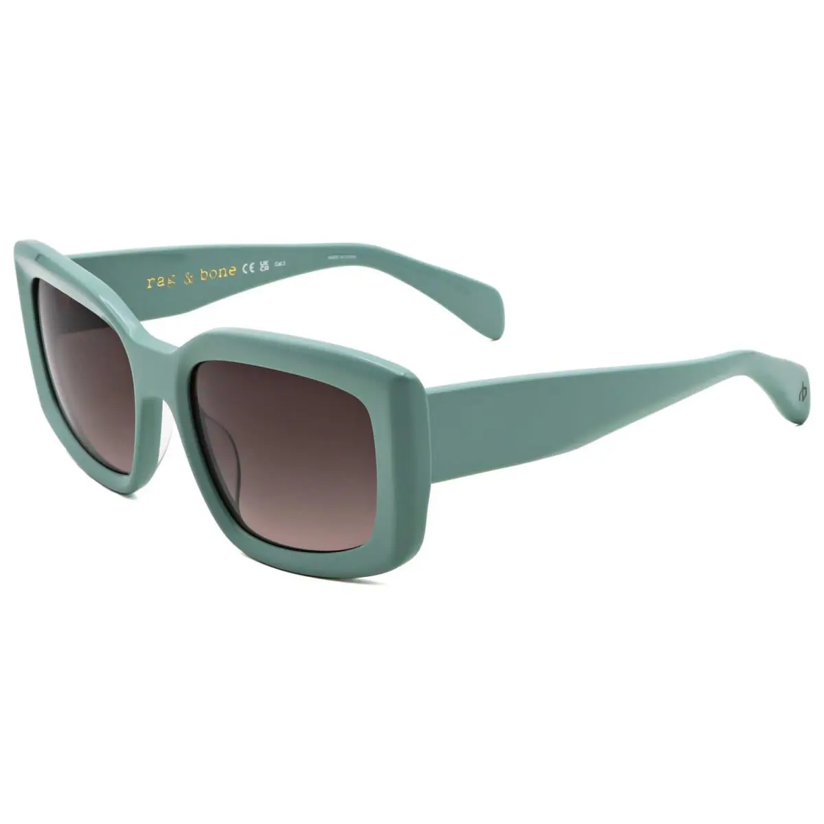 Rag Bone Women`s 54 mm Green Sunglasses RNB1076-S-1ED-54