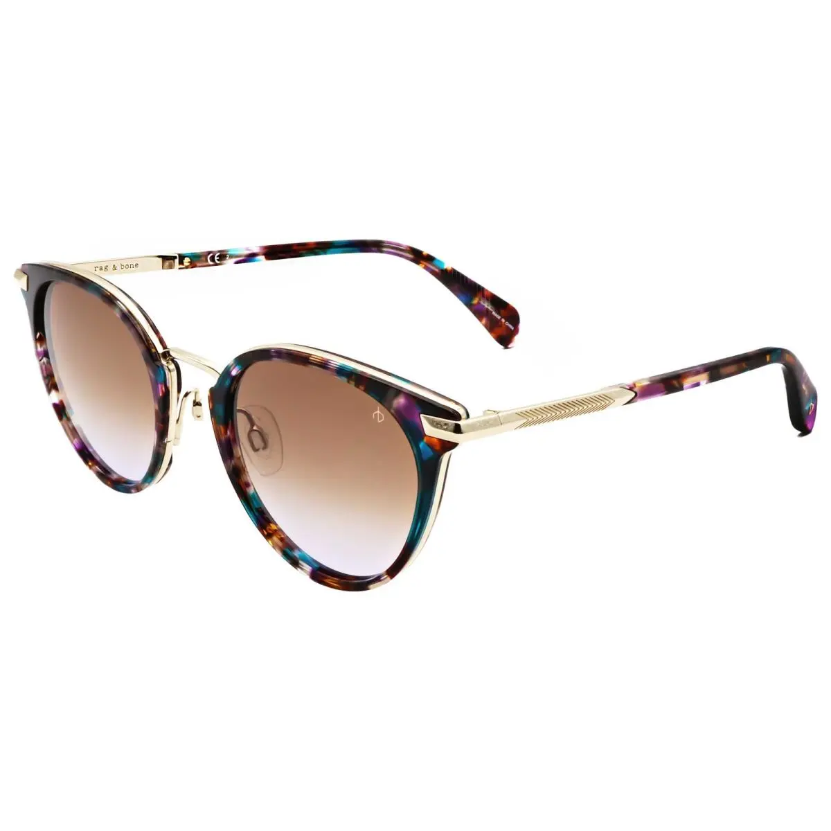Rag Bone Women`s 53 mm Pink Hanava Sunglasses RNB1058-G-S-5MU-53