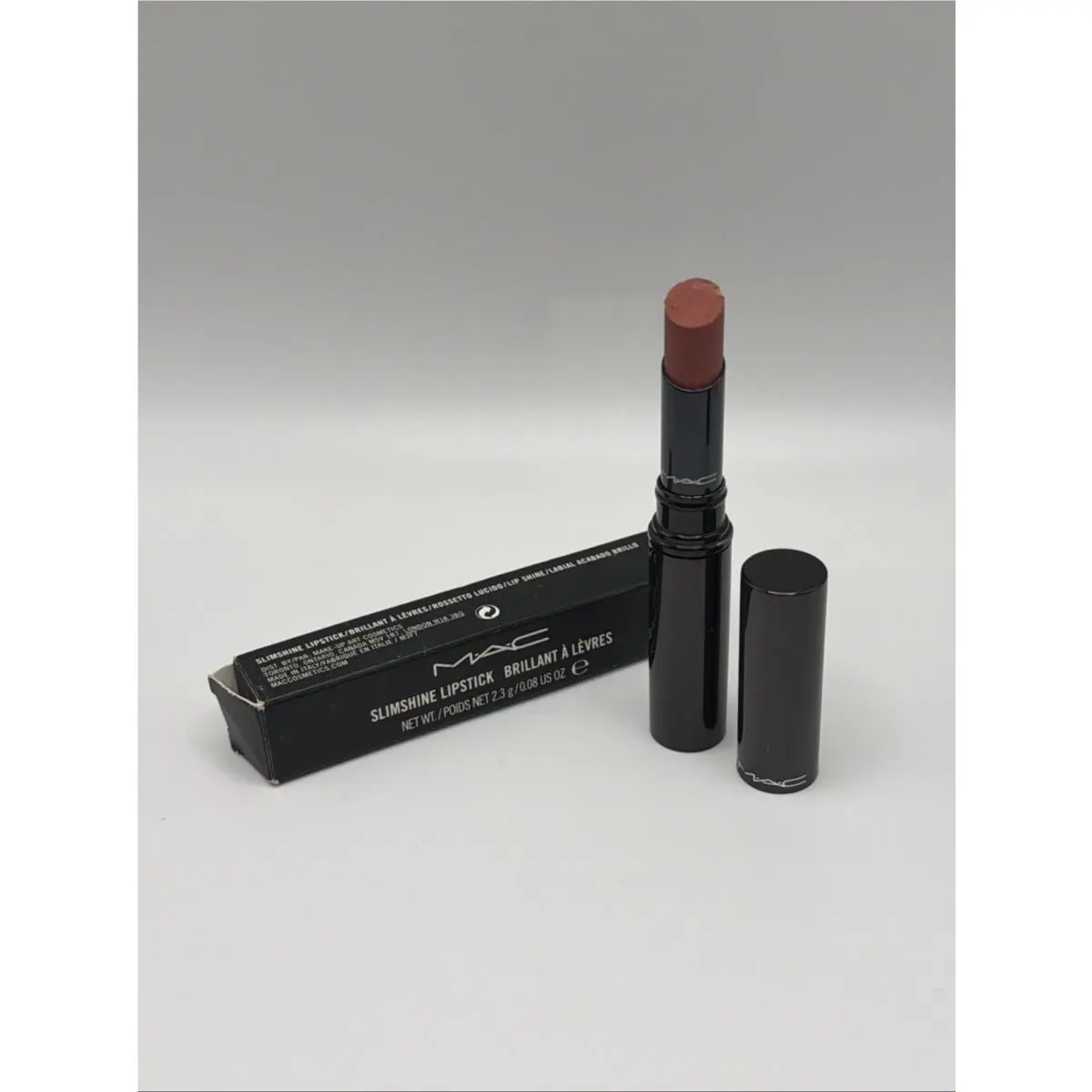 Mac Slimshine Lipstick Assertive -0.08 oz / 2.3 G - Rare - See Descr