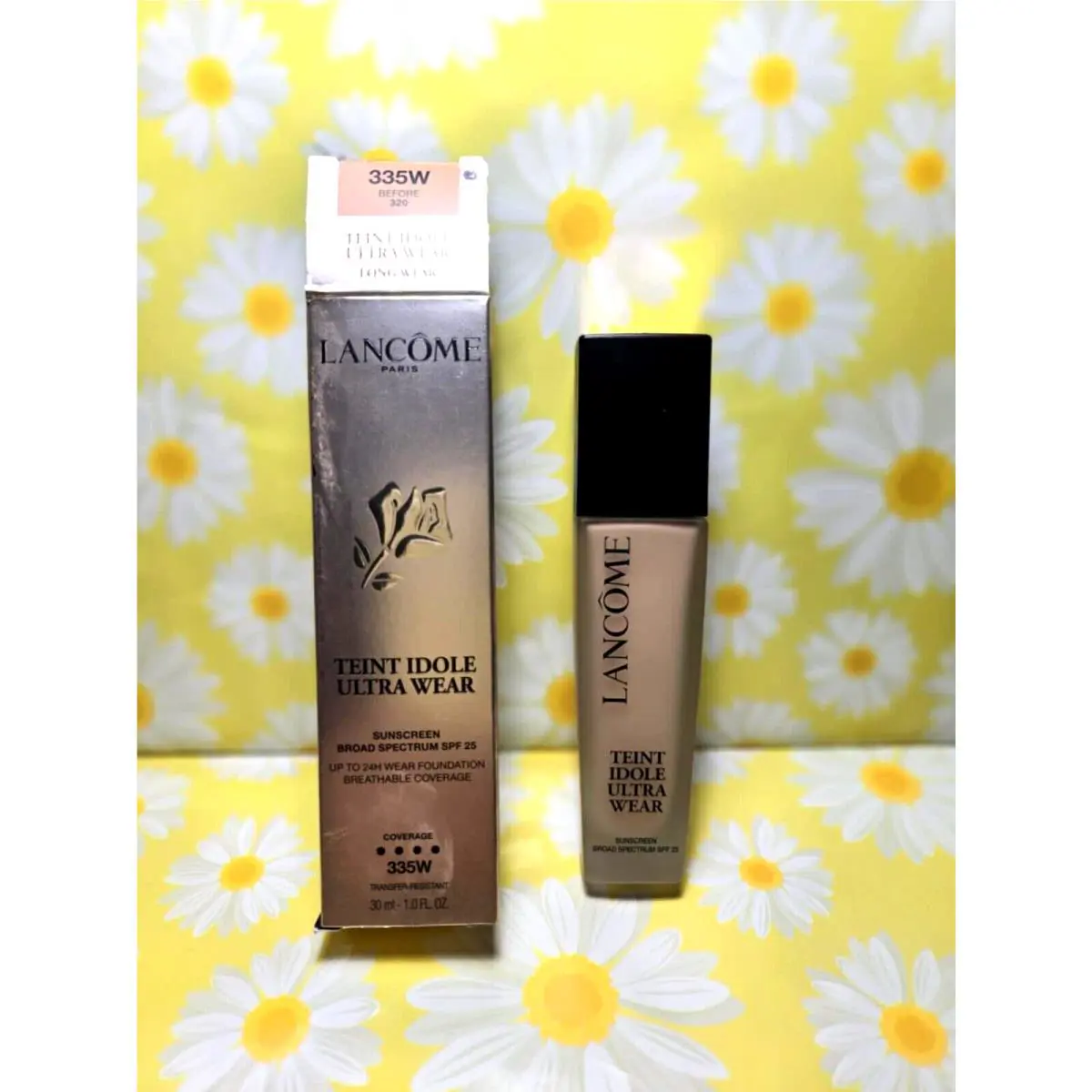 Lancome Teint Idole Ultra Wear Breathable Foundation Spf 25 335W Exp 09/24