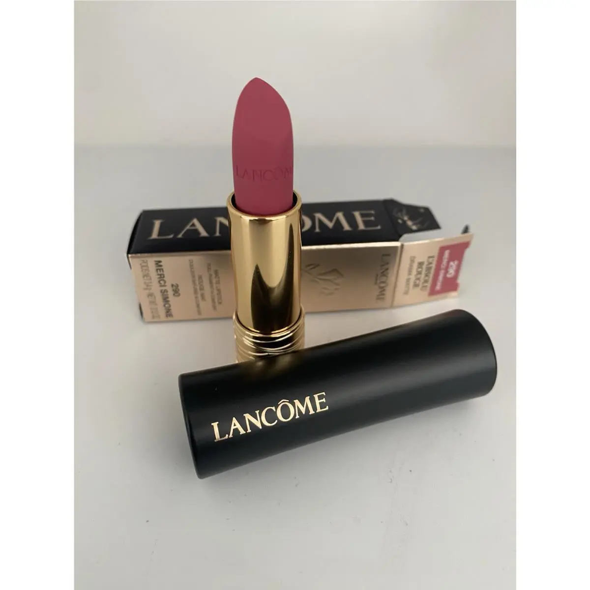 Lancome L’absolu Rouge Drama Matte -290 Merci Simone