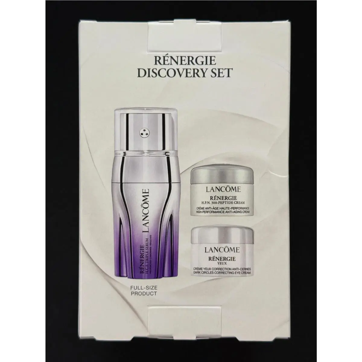Lancome Renergie H.c.f. Triple Serum Discovery Set 3-Pc
