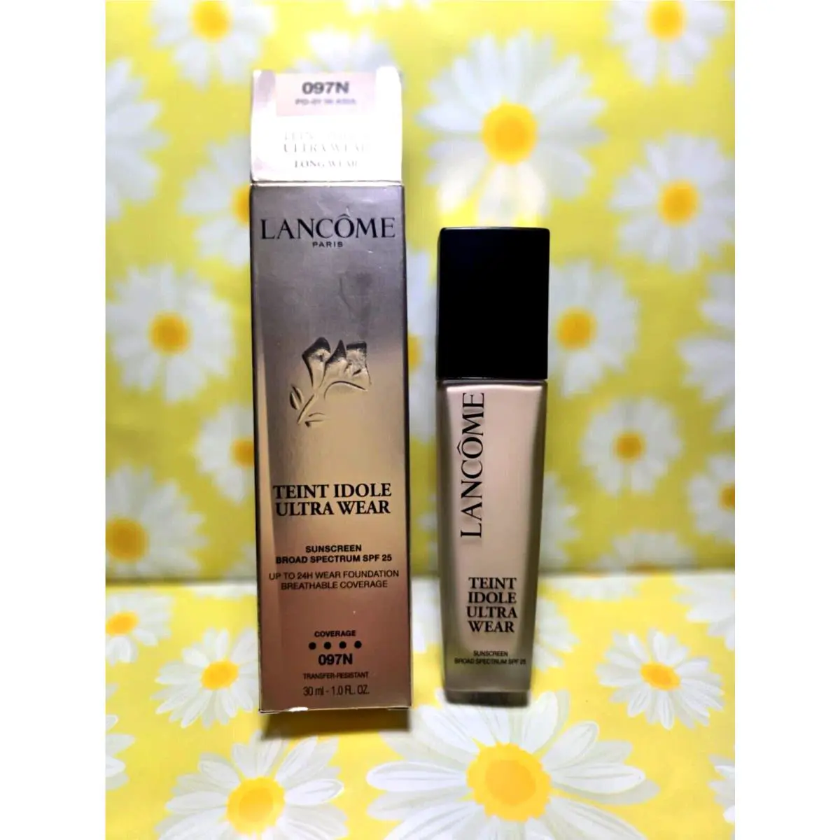 Lancome Teint Idole Ultra Wear Breathable Foundation Spf 25 097N Exp 09/25