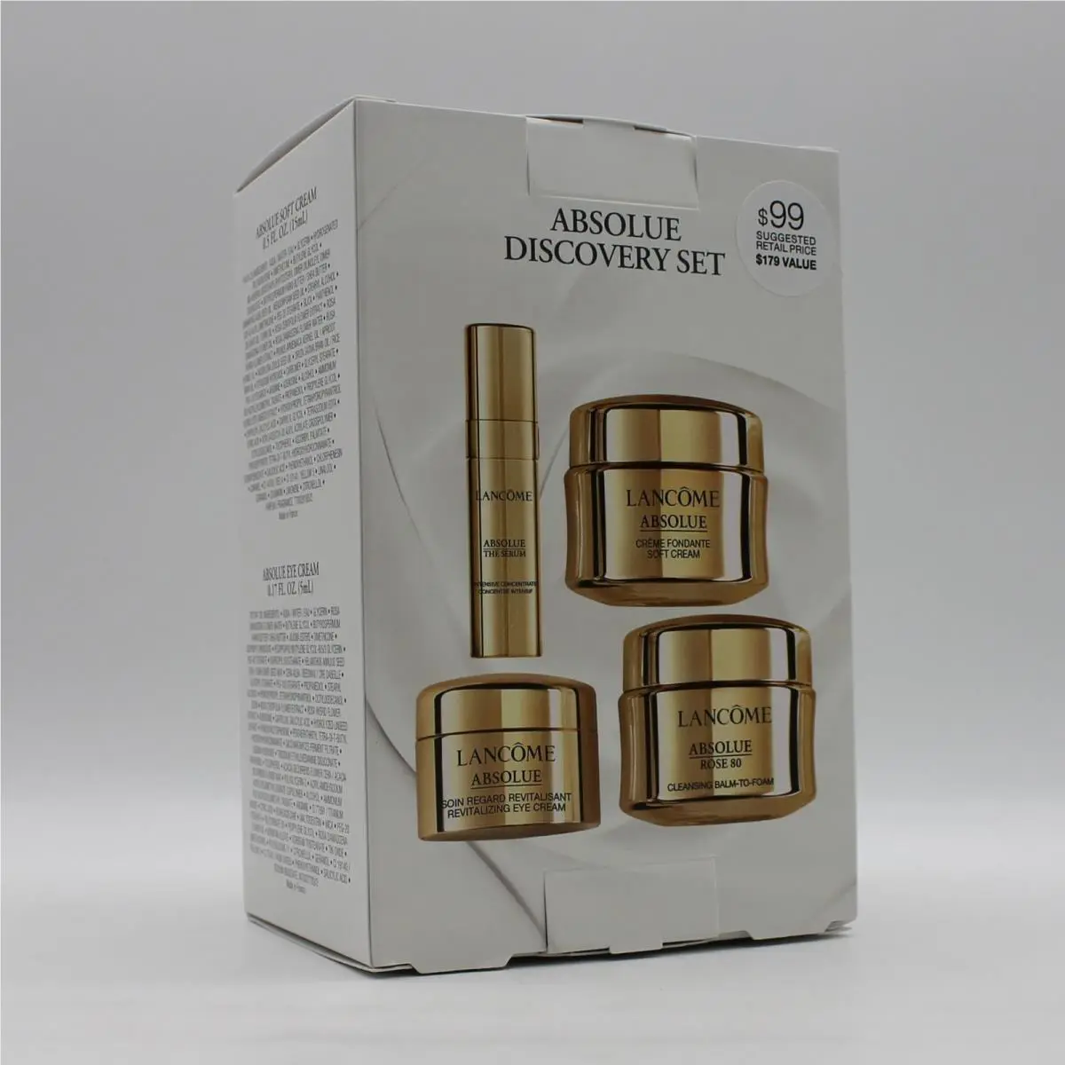 Lancome Absolue Discovery Set Value The Serum Soft Cream Eye Cream Balm