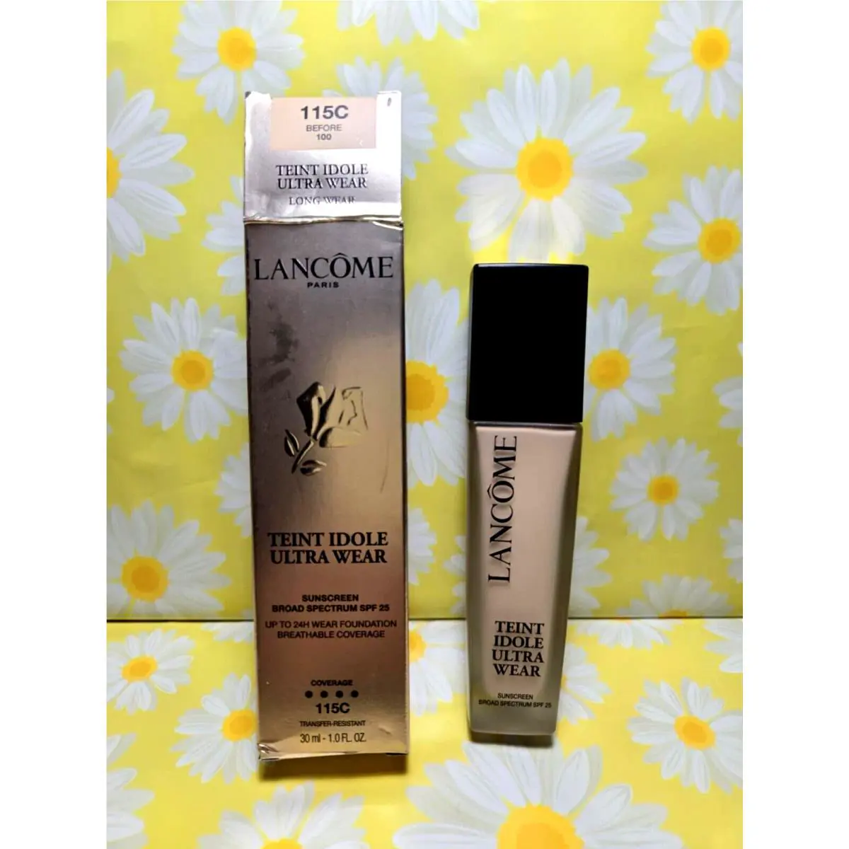 Lancome Teint Idole Ultra Wear Breathable Foundation Spf 25 115C Exp 07/24