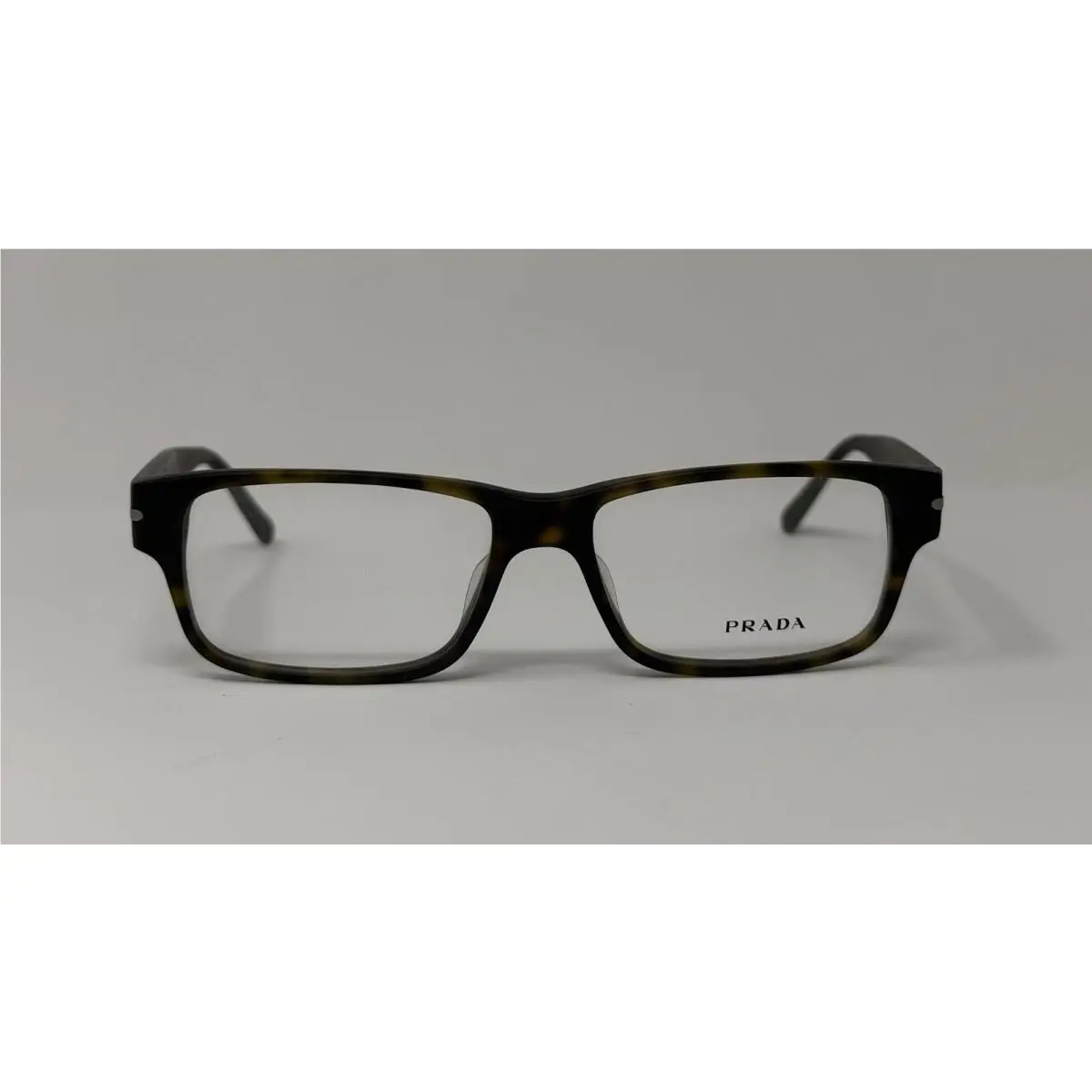 Prada VPR22R-F HAQ-101 Brown Havana Eyeglasses. Size 54-16-145