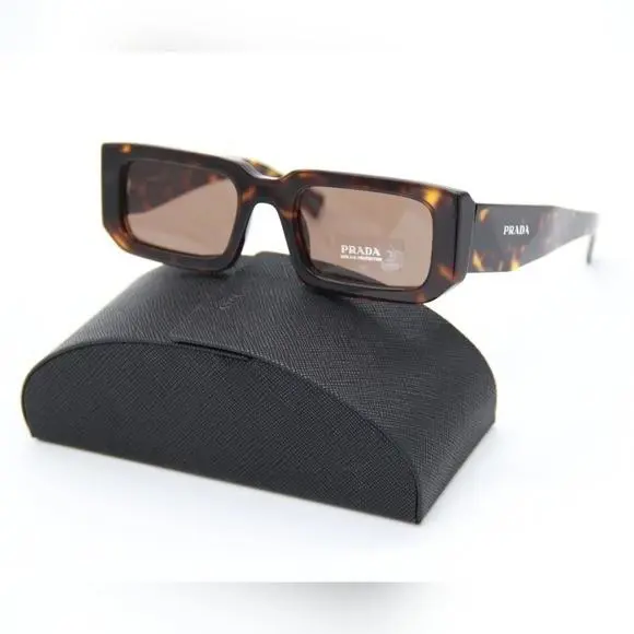 Prada PR06YS 2AU8C1 Brown Sunglasses PR 06YS Prada Spr 06Y