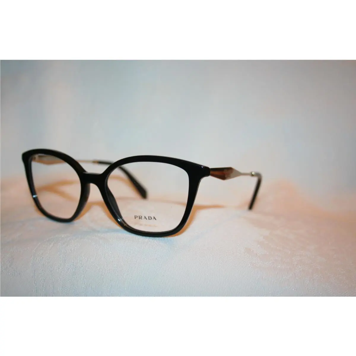 Prada Eyeglasses PR 02ZV Black 1AB-101 54-17-140