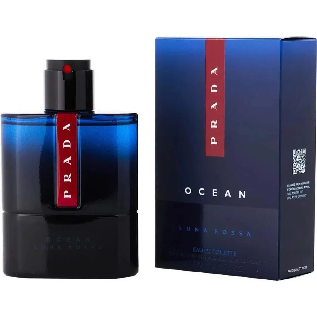 Prada Luna Rossa Ocean Eau de Toilette 100ml Blue/red