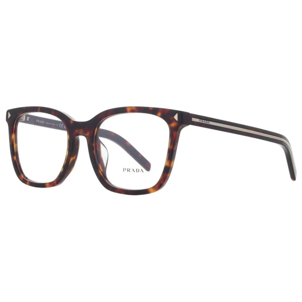 Prada Demo Square Ladies Sunglasses PR B11VF 17N1O1 52 PR B11VF 17N1O1 52