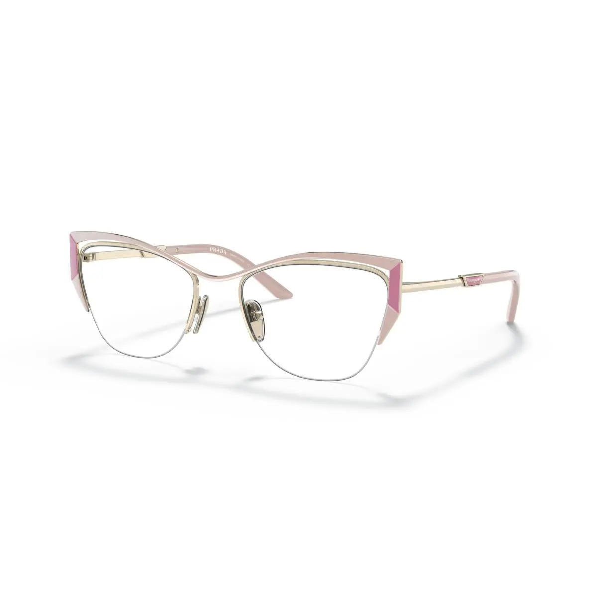 Prada 63YV Eyeglasses 14A1O1 Light Brown