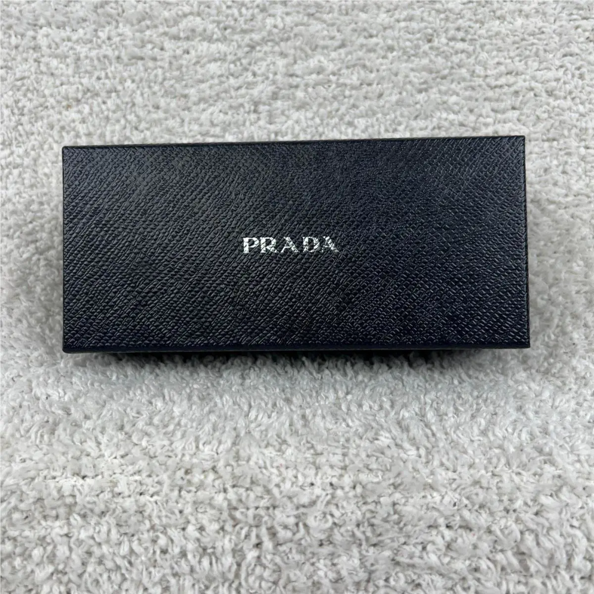 Prada Linea Rossa PS54IS Black Aviator Sport Sunglasses Grey Lens w/ Case Italy