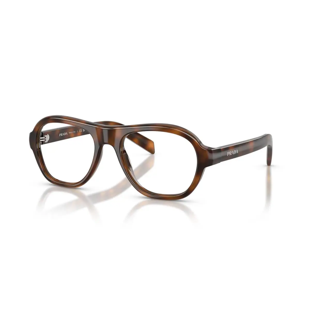 Prada C12V Eyeglasses 20D1O1 Havana