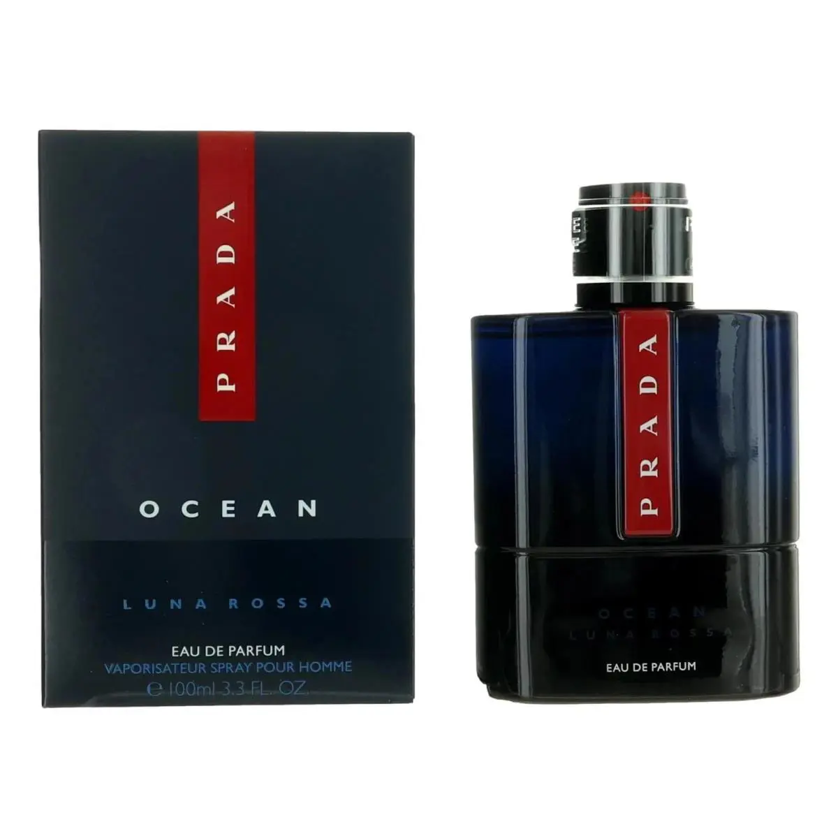 Luna Rossa Ocean by Prada Cologne For Men Edp 3.3 / 3.4 oz