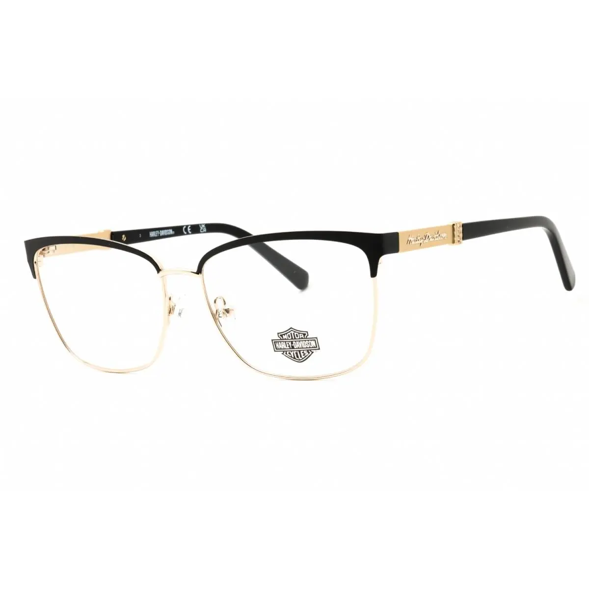 Harley Davidson HD50076 002 Matte Black 56mm Eyeglasses