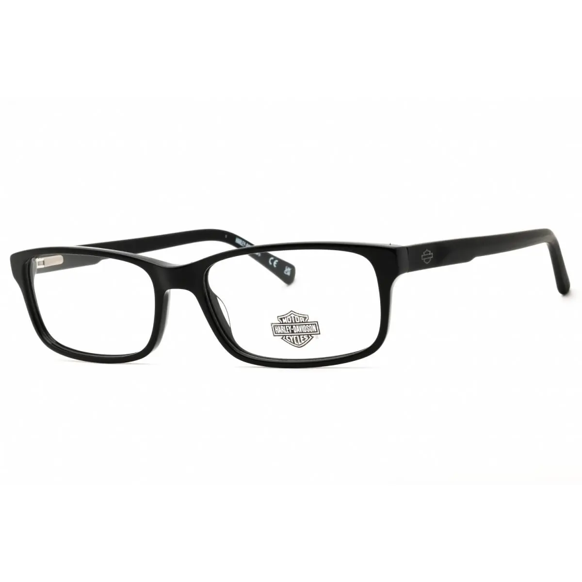 HD50060 001 Shiny Black 57mm Eyeglasses by Harley Davidson