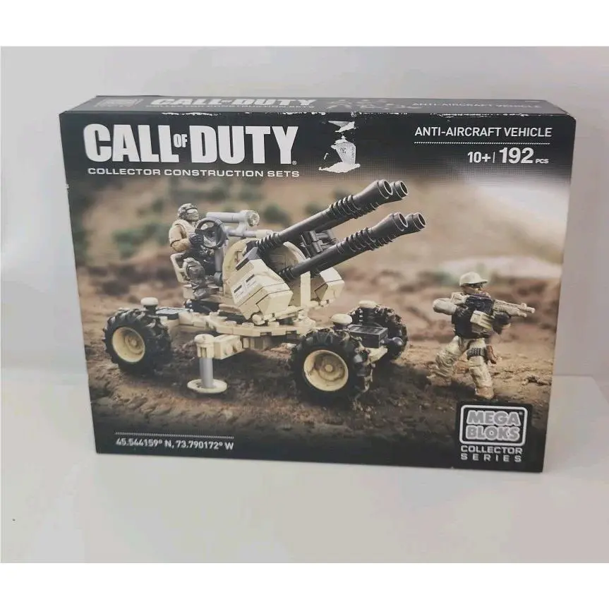 Mega Bloks Call of Duty Collector Construction Set Anti Aircraft Vehicle