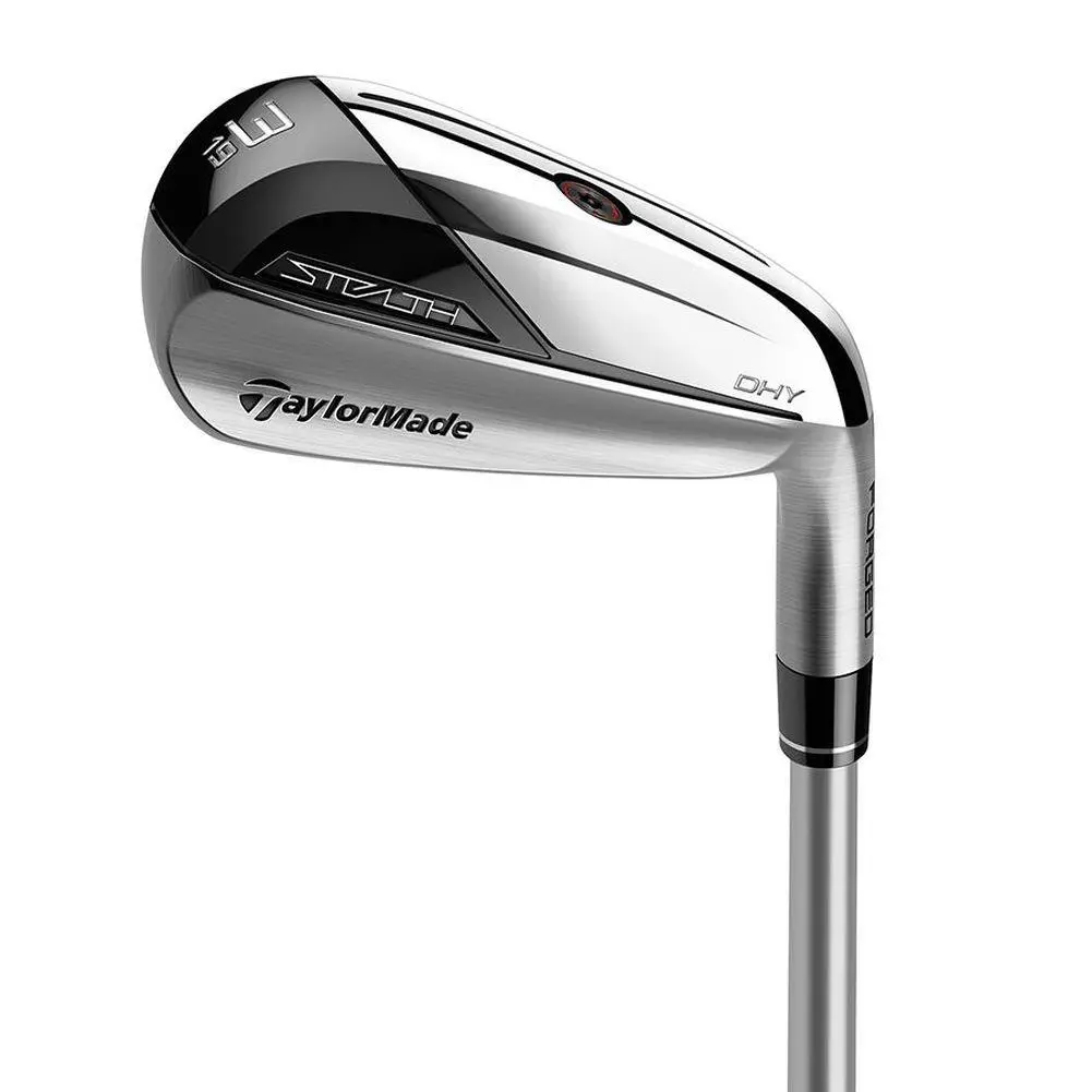 Taylor Made Stealth Dhy 4 Iron Graphite Aldila Ascent Black Regular Left - Black, Teal
