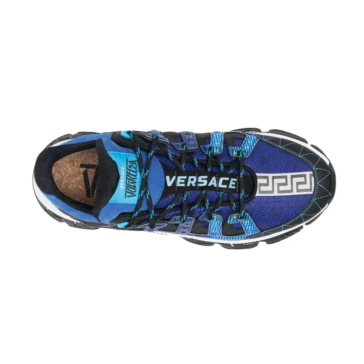 Versace shoes - Black/Royal Blue-Purple 1