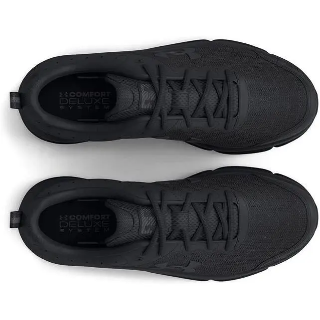 Under Armour shoes - Under Armour Charged Assert 10 - 3026175-004 - Black/Black 1