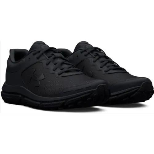 Under Armour shoes - Under Armour Charged Assert 10 - 3026175-004 - Black/Black 5