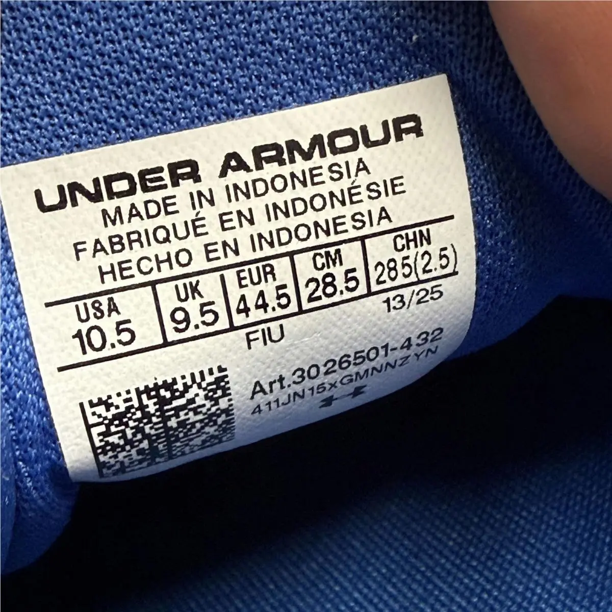Under Armour shoes - Charged Gemini 2020 Blue - Charged Gemini Blue - 3026501-432 - Blue 3