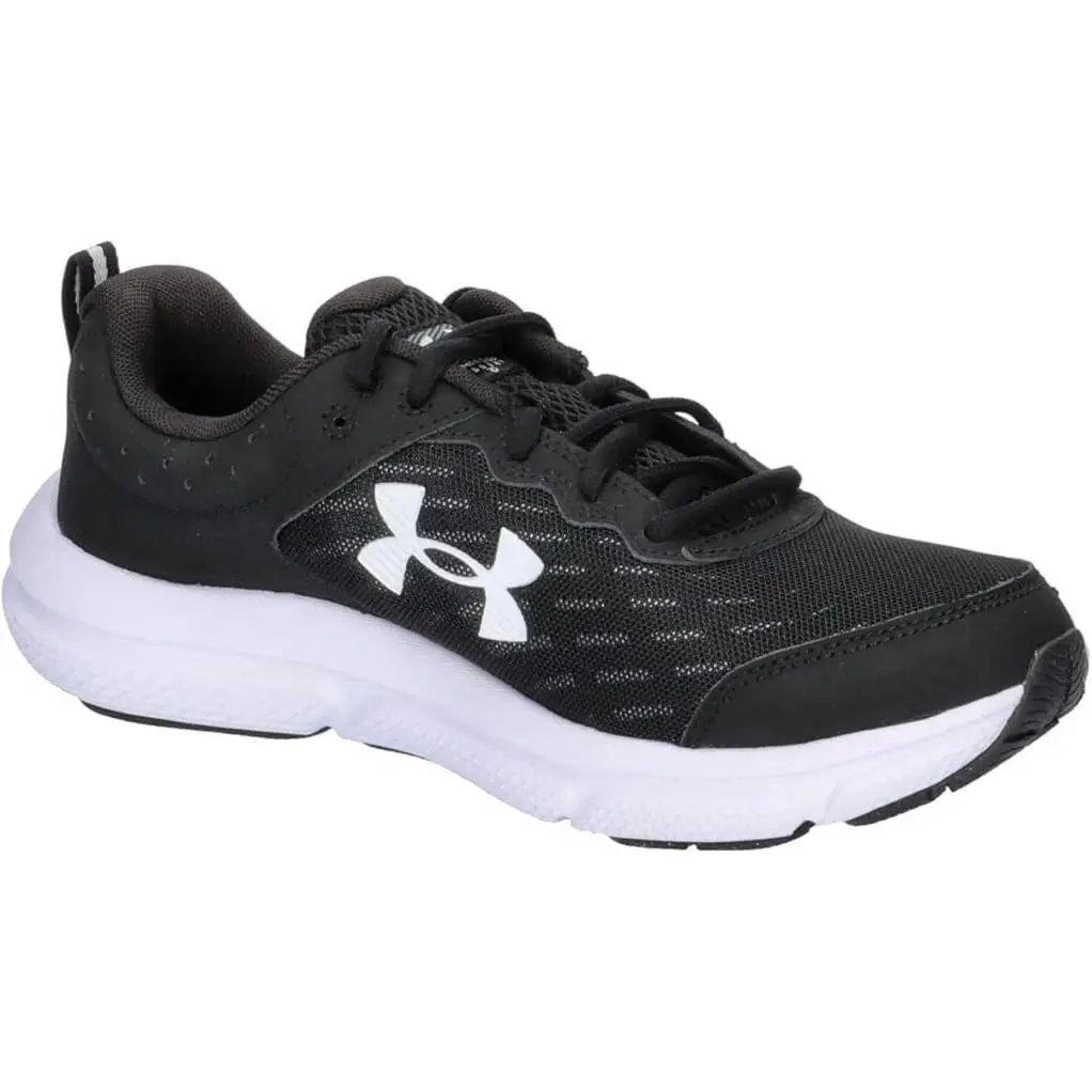 Under Armour shoes - Under Armour Charged Assert 10 - 3026175-001 - Black/White 2