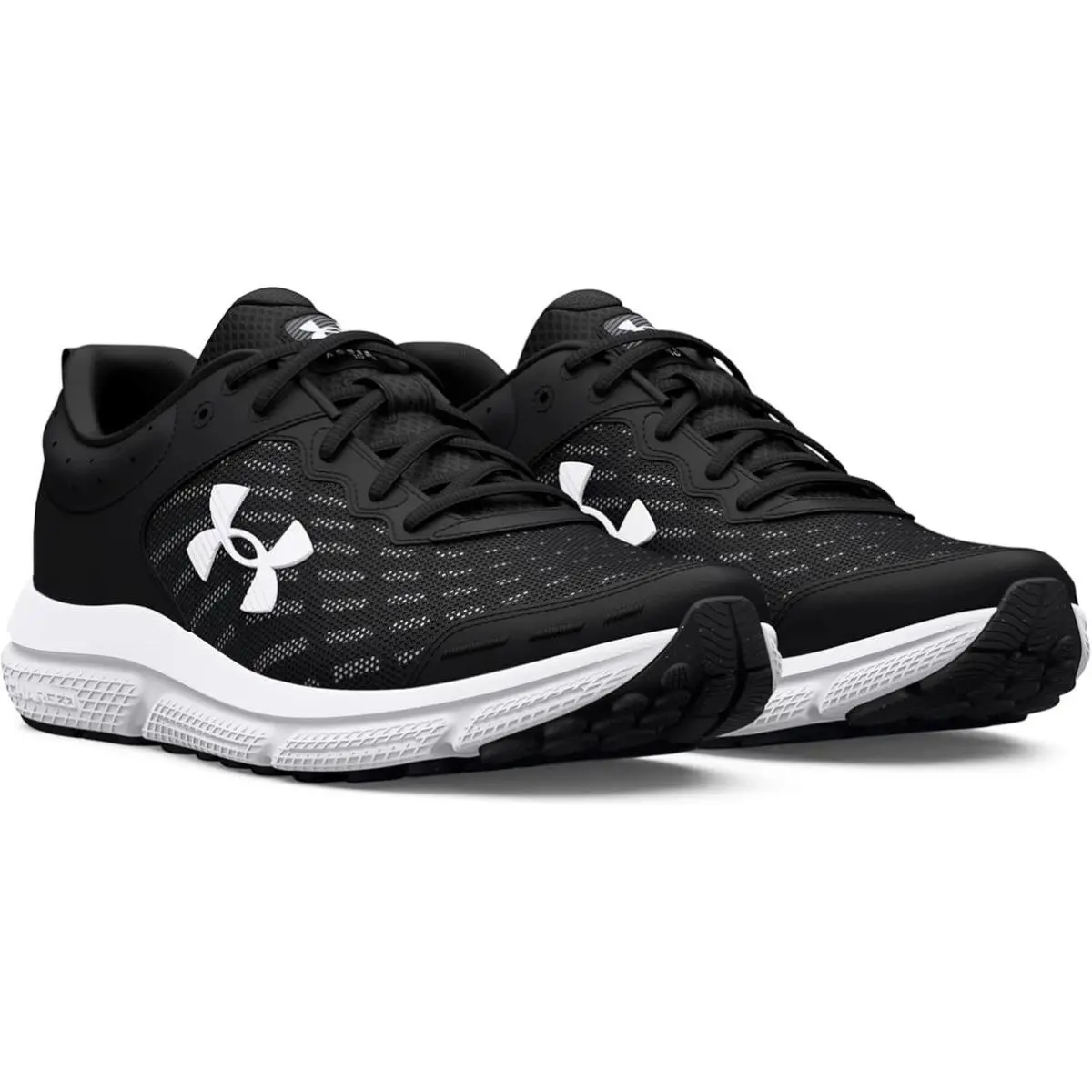 Under Armour shoes - Under Armour Charged Assert 10 - 3026175-001 - Black/White 4