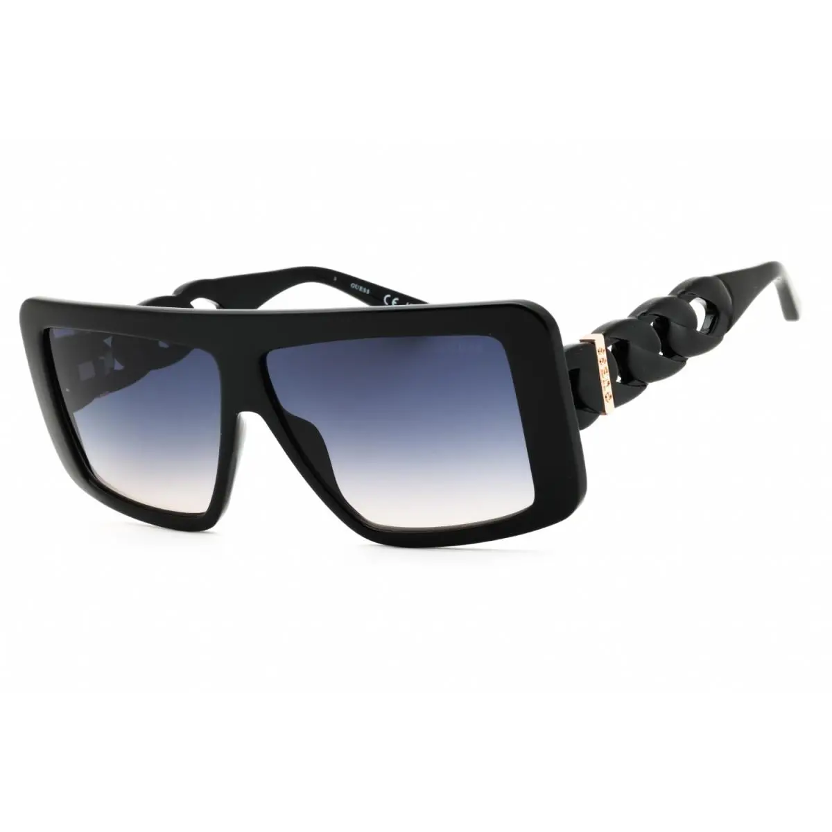 Guess GU00109 01B Shiny Black/smoke Gradient 60-10-130 Sunglasses