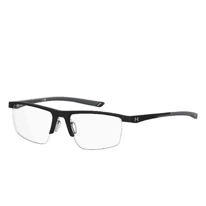 UA5060/G 08A Black Grey Eyeglasses Frames 56mm Men`s by Under Armour