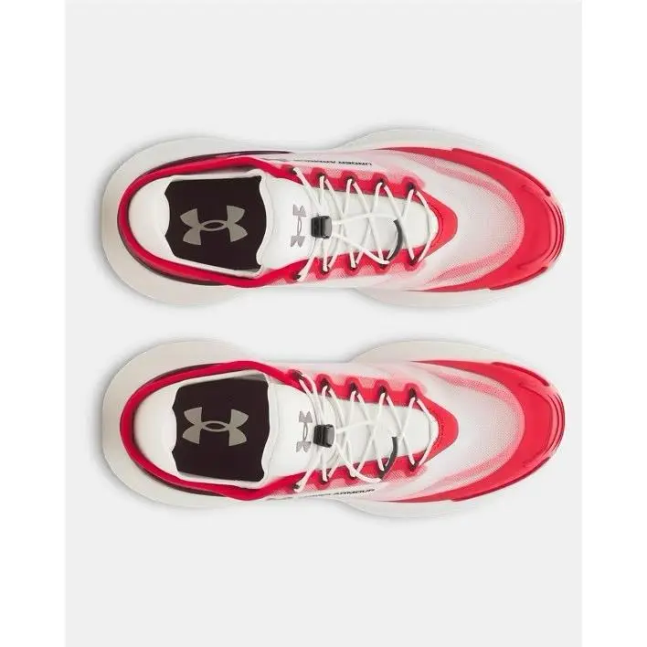 Mens Under Armour Nova Slipspeed Running Shoes 6006062-110 White Red 13