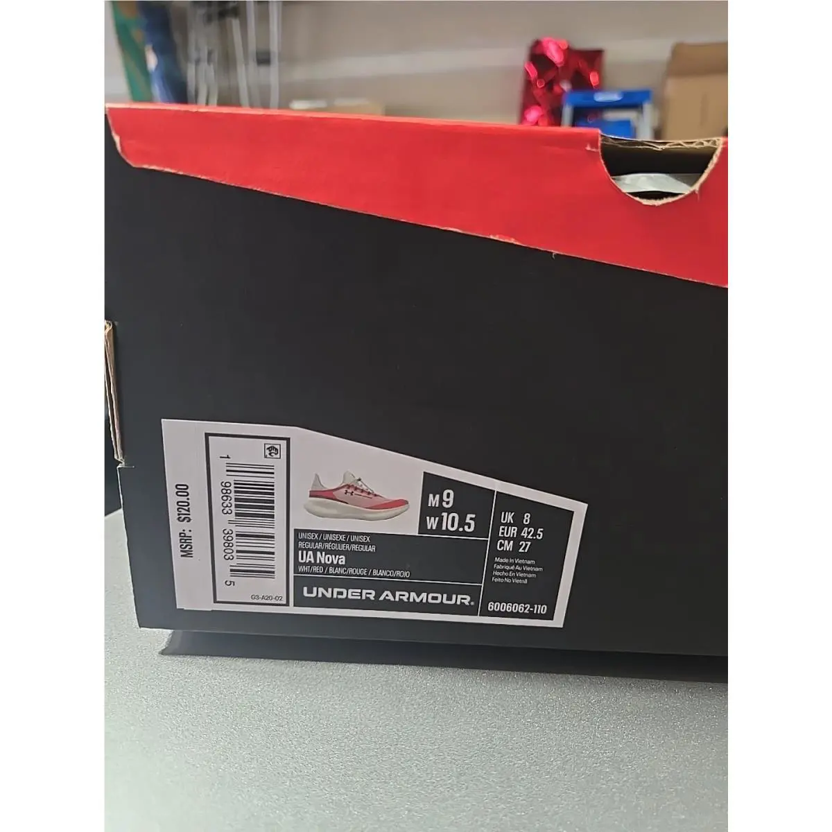 Under Armour shoes - Under Armour Nova - Nova - 6006062-110 - Red 0