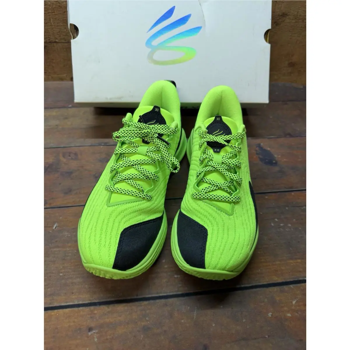 Under Armour shoes - Curry 12 GS - Curry - Black / Green 1