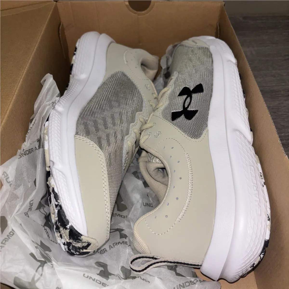 Under Armour shoes - Under Armour Charged Assert 10 - 3026175-289 - Ivory (UPC: 197779084024) 0
