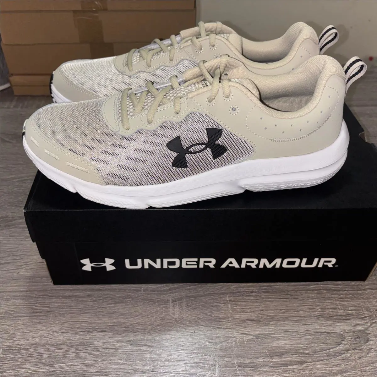 Under Armour shoes - Under Armour Charged Assert 10 - 3026175-289 - Ivory (UPC: 197779084024) 1