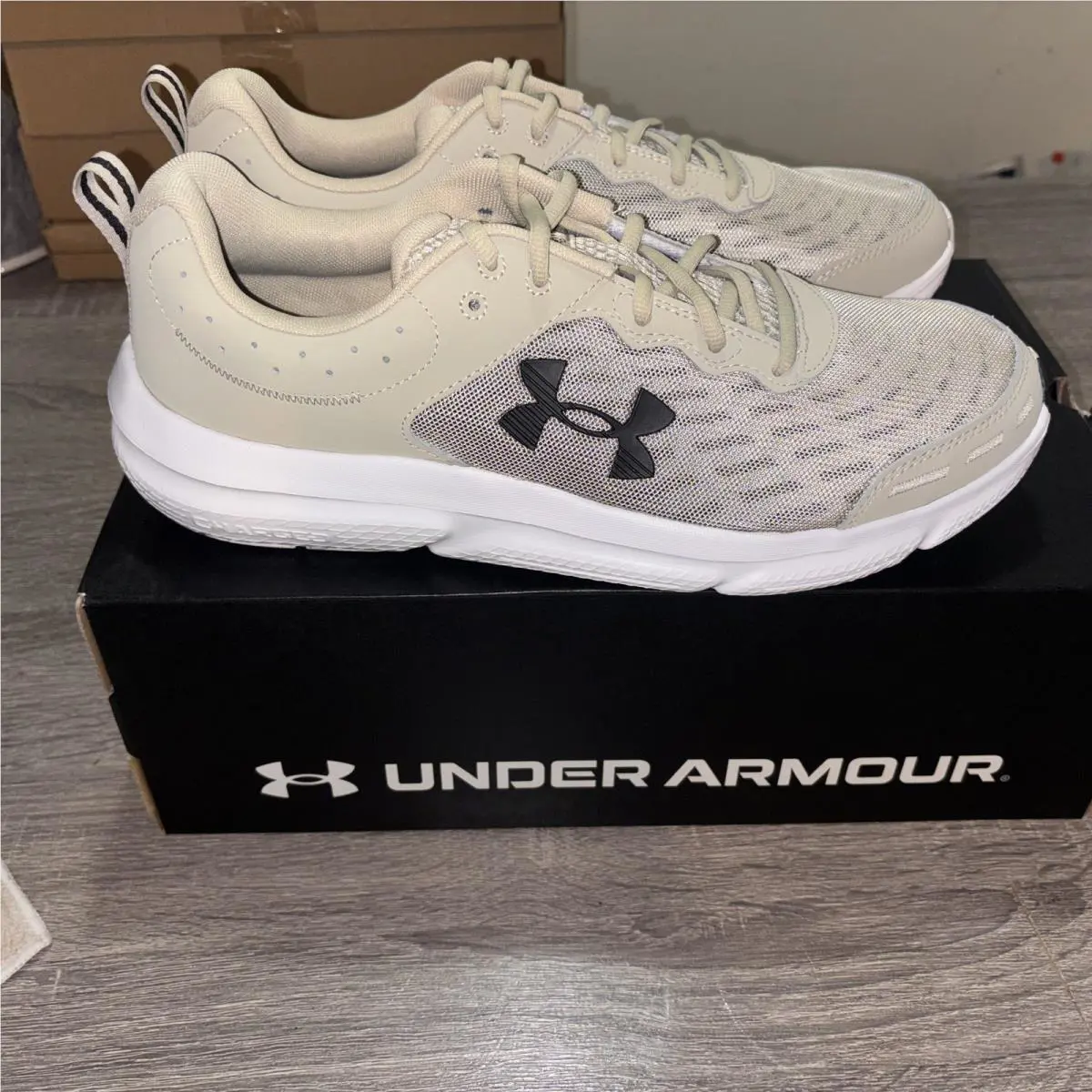 Under Armour shoes - Under Armour Charged Assert 10 - 3026175-289 - Ivory (UPC: 197779084024) 3