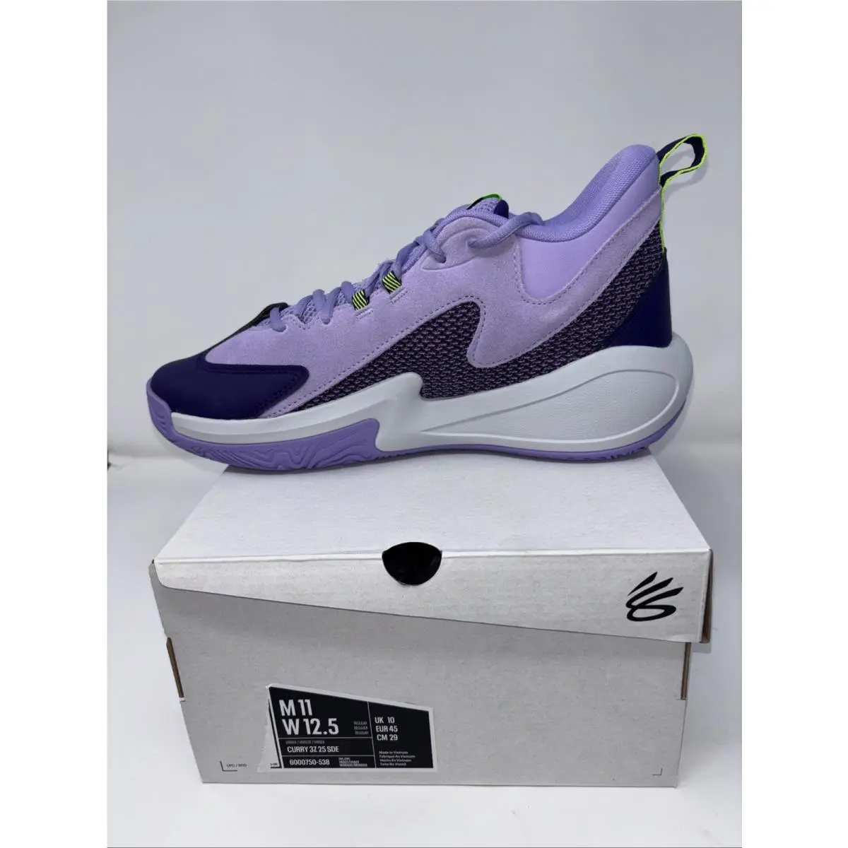 Basketball Shoes-curry 3Z 25 Sde M 11-W 12.5 Violet-purple by Under Armour