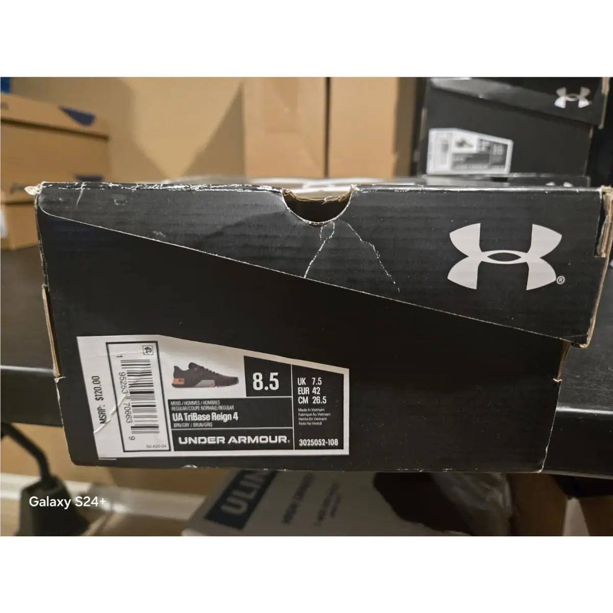 Under Armour shoes - 3025052108 - 3025052 108 - Gray 0