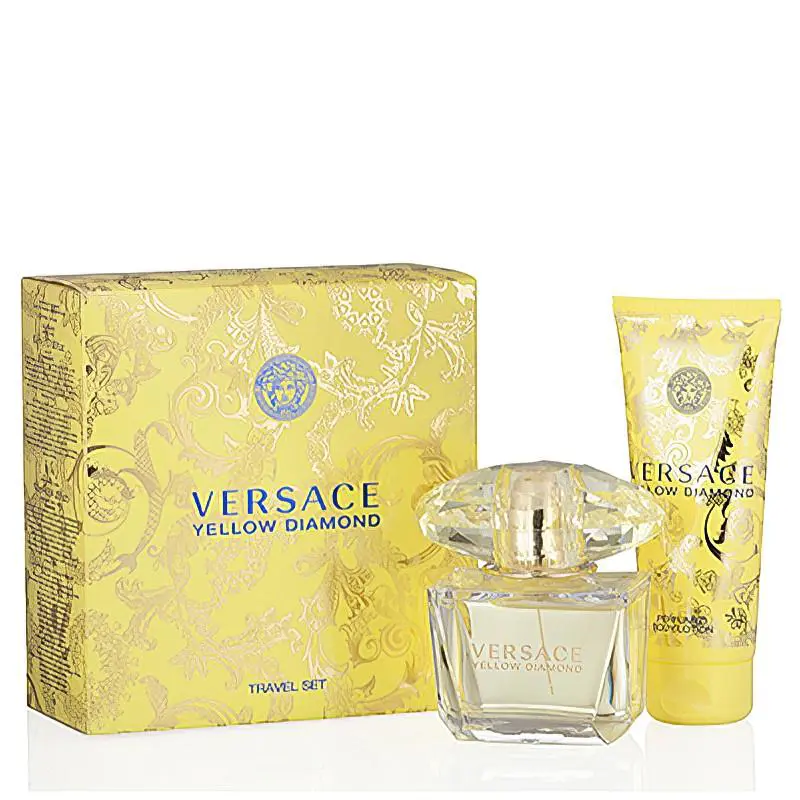 Versace Yellow Diamond / Versace Travel 2pcs Edt Gift Set w