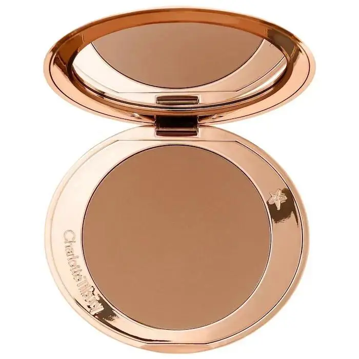 Charlotte Tilbury Airbrush Bronzer Fair Medium Tan Deep Matte Pressed 0.56oz