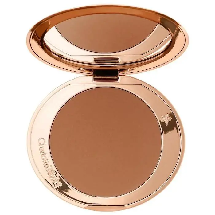 Airbrush Bronzer Fair Medium Tan Deep Matte Pressed 0.56oz 3 TAN by Charlotte Tilbury