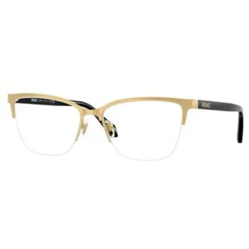 Versace VE 1304 Gold Demo Lens 1002 Eyeglasses