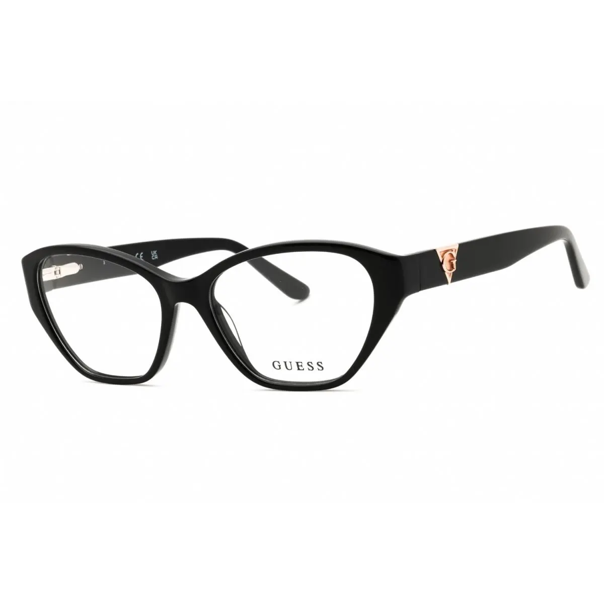 Guess GU50162 001 Shiny Black 53mm Eyeglasses